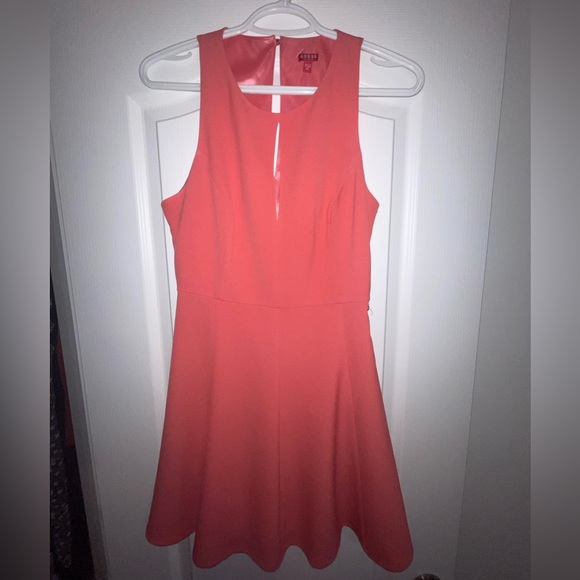 GUESS Pink Dress with Slit down the chest - Picture 2 of 3